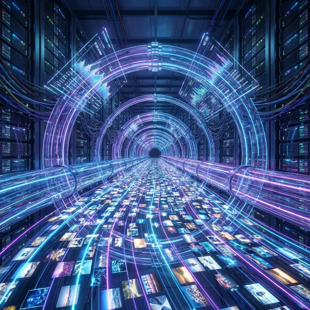 Visualisation du pipeline de traitement d'images par lots à haut volume