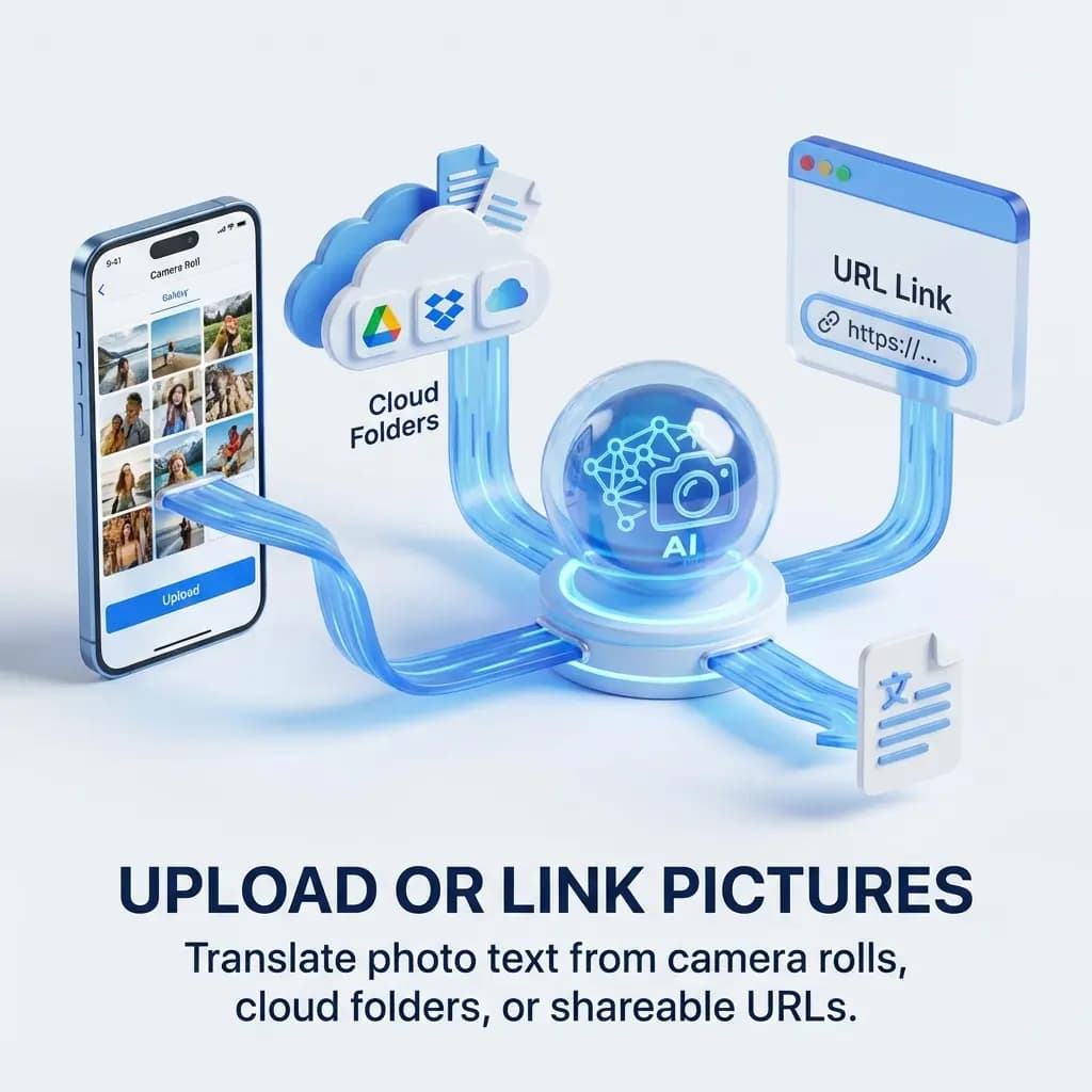 دعم السحابة وعنوان URL