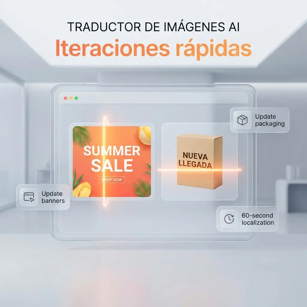 Instant image translation with design preservation