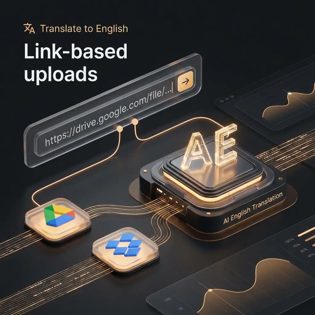英語照片翻譯器接受共享雲端硬盤鏈接